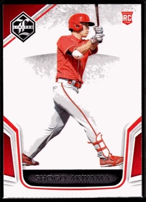 Shogo Akiyama 2020 Chronicles Limited Baseball - RC #1 - Cincinnati Reds - Image 1 of 4