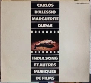 CARLOS D'ALESSIO - MARGUERITE DURAS Indien Song Et Autres Musique De Films LP OST - Bild 1 von 4