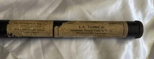 SELTENE antike LA TOSCA Aluminium umsponnene Violine "A" Saiten von GRETSCH Original Röhre - Bild 1 von 12