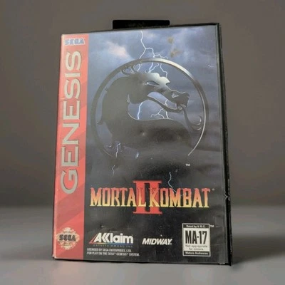 Mortal Kombat II Sega Genesis 1994 Juego Retro Completo 17+ Foto 1 de 4