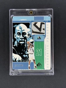 Kevin Garnett 2002 SP Game Used Prime Patch /100 Timberwolves HOF - Picture 1 of 2
