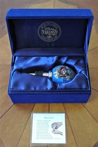 Disney Cruise Line DCL vidrio soplado fantasía vela inaugural parada de vino Ne'Qwa - Imagen 1 de 1