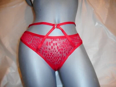 Victoria's Secret Very Sexy Thong/String Panty Red  sizes XL, & Medium - Image 1 of 4