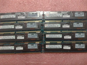 HP 32GB (8x4GB) 2Rx4 PC3-10600R DDR3 ECC Server Memory HP 500203-061 - Picture 1 of 6
