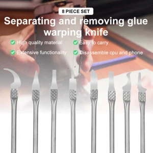 8 in 1 IC Chip Repair Thin Blade CPU NAND Remover BGA Maintenance Knife set USA - Zdjęcie 1 z 12