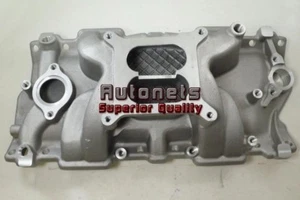 55-86 SBC SMALL BLOCK CHEVY Aluminum Dual Square Bore Intake Manifolds HotRatRod - Picture 1 of 2