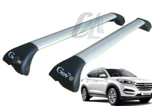 S9200+9262 GEO SILVER BARRE PORTATUTTO GEV HYUNDAI TUCSON DAL 2015... CORR. BASS - Imagen 1 de 11