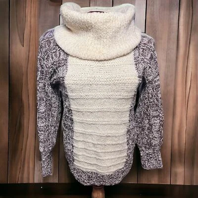 Suéter tejido de lana irlandesa Cyril Cullen cuello grande cuello alto talla S DE COLECCIÓN Foto 1 de 4