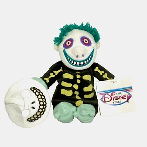 Disney Store Nightmare Before Christmas BARREL 8” Mini Bean Bag Plush-Tags - Picture 1 of 9