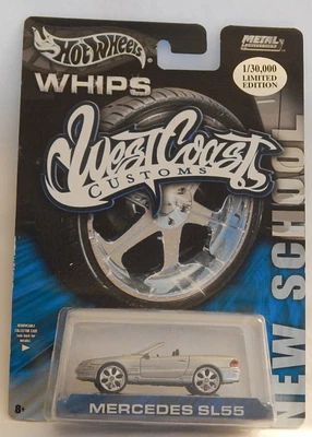 Coche deportivo Mercedes SL55 Grand Tourer Hot Wheels West Coast Customs nueva escuela Foto 1 de 4