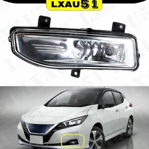 Left Driver Front Fog Lamp Light With Halogen Bulbs For Nissan Leaf 2018-2022