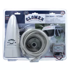GLOMEX AVIOR VT300 TERRESTRISCHE OMNIDIREKTIONALE KOMPAKTE VERSTÄRKTE TV-ANTENNE - Bild 1 von 1