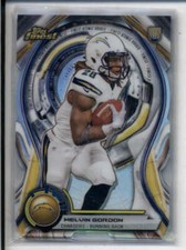 MELVIN GORDON III 2015 FINEST ATOMIC ROOKIE REFRACTOR DIE-CUT #ARDC-SD RC AH4509