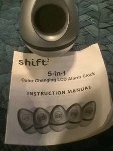shift3 5 in 1 color lcd alarm clock - Picture 1 of 2