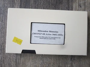 Milwaukee Memories CMSTP&P RR Action 1960s-1970s VHS Nice Shape - Picture 1 of 2