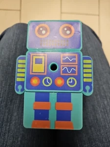 Target Bullseye Playground Robot Pencil Crayon Sharpener Free Ship - Picture 1 of 3