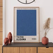 Yayoi Kusama Print, Vintage Asian Décor, Japanese Wall Art, Pop Art, Gift Idea