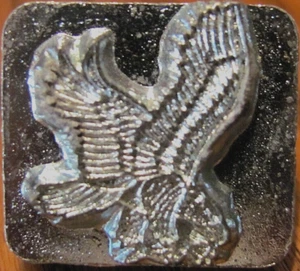 Leather CRAFTOOL CO. USA Stamp Or Punch 1988  Flying Eagle  #8369 For DIY Crafts - Picture 1 of 3