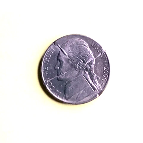 Rare 2000 P Mint Liberty Nickel With Insane Die Cracks Cover