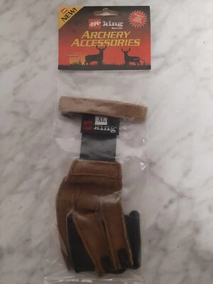 PSE Traditional Archery Leather 3 Finger Archery Glove  - Image 1 of 2