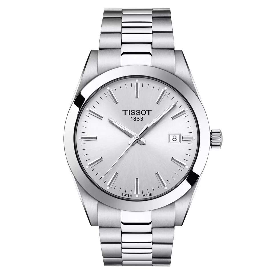 Tissot Gentleman Silver Men's Watch - T127.410.11.031.00