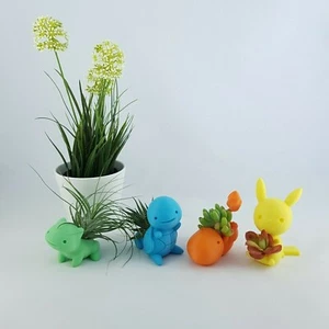 Cute Pokemon Air Plant Airplant Planter Holder Gift - Picture 1 of 5