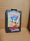 Sonic The Hedgehog (Sega Genesis, 1991) Complete W/ Manual Good Fast Ship