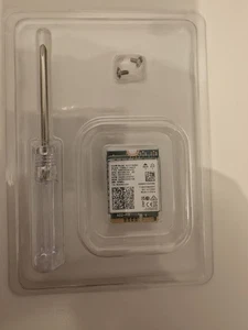 M.2 NGFF WLAN Intel AX211 NGW - WiFi 6 E 3000 Mbps 802.11ax - BT5.3 G86C00081410 - Bild 1 von 2