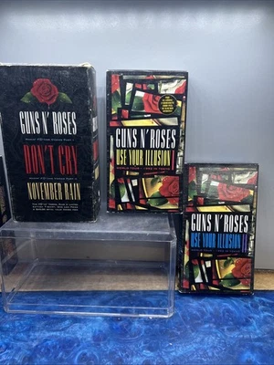 Vintage Guns N' Roses Don't Cry November Rain VHS 1992 World Tour Tokyo Rare - Image 1 of 4
