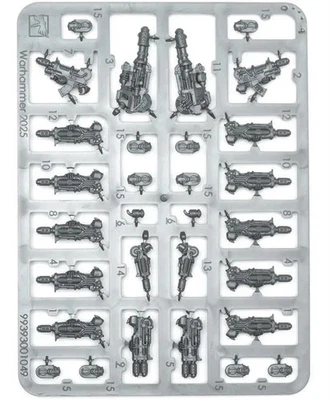 Saturnine Disintegrator Weapons Mk2 Veterans Horus Heresy New On Sprue FREE POST - Image 1 of 3