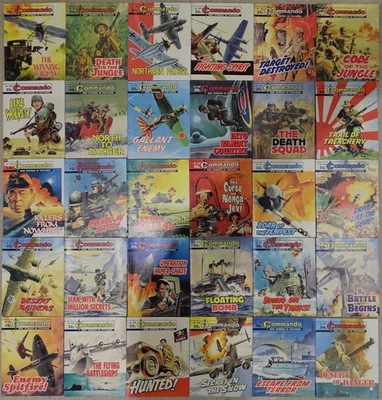 Commando Comics x 30 - Issue nos. 1900-1937 - Image 1 of 2