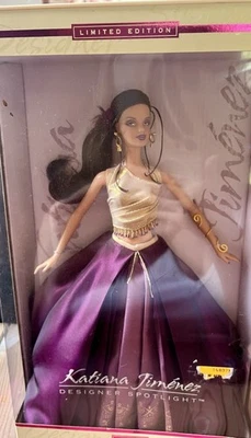 Katiana Jimenez Barbie Doll Designer Spotlight Limited Edition 2002 Mattel B0836 - Image 1 of 4
