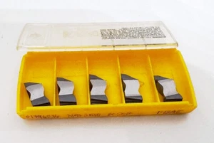 (5) KENNAMETAL NAS3R10 KC5010 Top Notch Carbide Indexable Threading Insert TiAIN - Picture 1 of 4