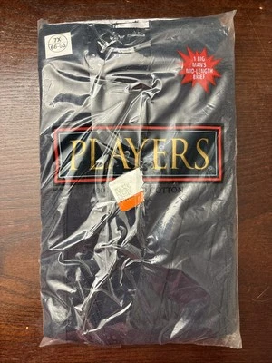 Players Big Man Underwear Mid-length Brief- Men 7x 66-68 100% Cotton Navy Blue - Image 1 of 3