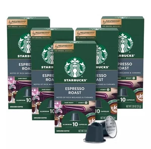 Starbucks by Nespresso Original Line Dark Roast Espresso, 50 Stück Espressopods - Bild 1 von 1