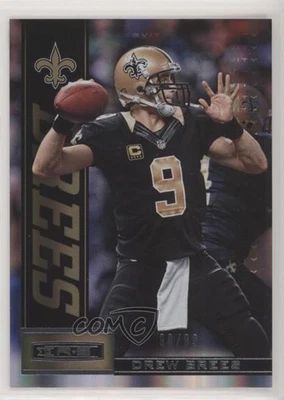 2013 Panini Rookies & Stars Longevity Parallel Holo Foil /99 Drew Brees #62 - Image 1 of 2