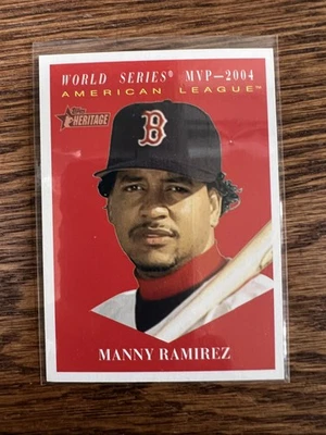 2010 Topps Heritage #481 Manny Ramirez - Image 1 of 2