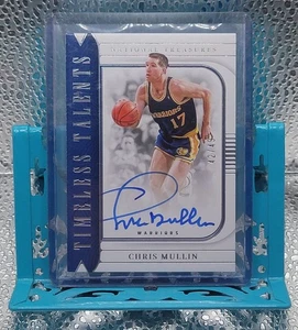 2022-23 Panini National Treasures Timeless Talents 42/49 Warriors Chris Mullin - Picture 1 of 2