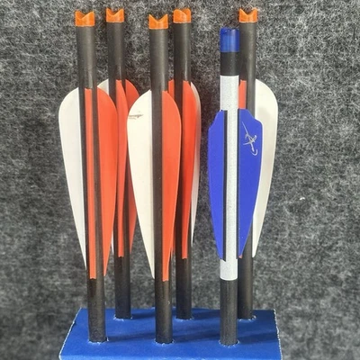 Lote de 6 Pernos Cruzados 1-Carbono Express Wolverine 20" Negro y 5-Carbono Negro Max Foto 1 de 4