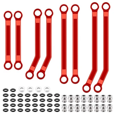 RCBATER Alum High Clearance Links Set For RC HPI 1/18 Venture HILUX Offroad Cars - Image 1 of 4