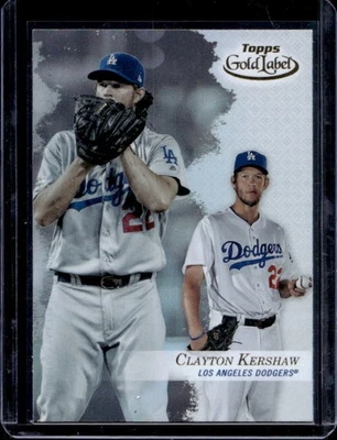2017 Topps Gold Label Clayton Kershaw #85 Dodgers - Image 1 of 2