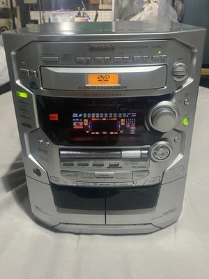 Panasonic CD Stereo System SA-dk2 5 CD Changer Dual Cassette AM/FM WORKING - Image 1 of 4