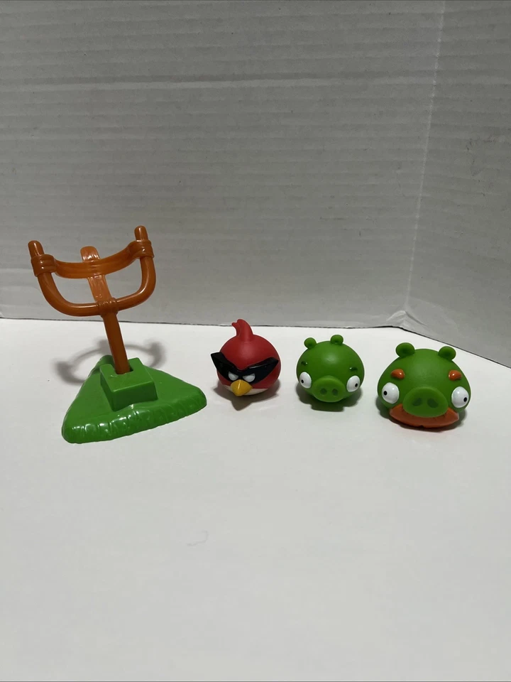 Angry Birds Mega Fling Juego Piezas de Repuesto Básico Verde Cerdo Pájaro Fling Foto 1 de 1