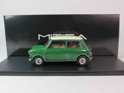 Mitica Innocenti Mini Cooper MK1 verde sabbia 1966 1/18 MITICA205003-D - Immagine 1 di 4