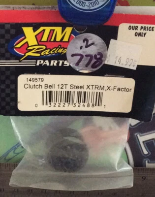 XTM 149579 муфта колокол 12T стали XTRM, X-фактор OrignalNewOldStock 🇺🇸США Shipp - Изображение 1 из 2