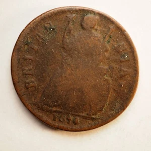 1674 Great Britain - 1 FARTHING - FREE SHIPPING! M5323 - Picture 1 of 2