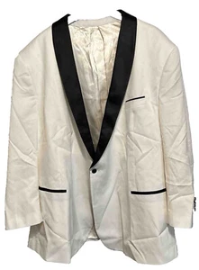 KS Island 63-003103 Men's 1 Button Tuxedo Jacket, 68 - Picture 1 of 6