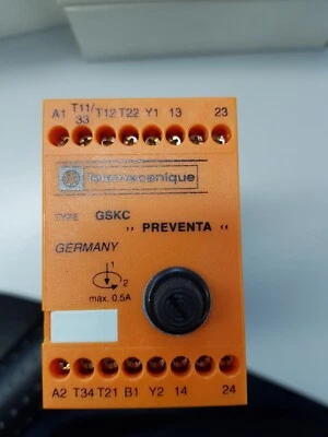 Telemecanique monitoring device for emergency stop - GSKC24VACDC