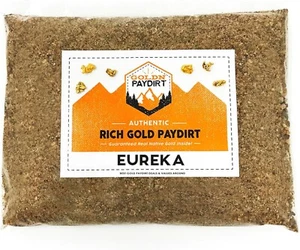 Goldn Gold Paydirt Eureka Panning Pay Dirt Bag – Gold Prospecting Concentrate - Picture 1 of 4