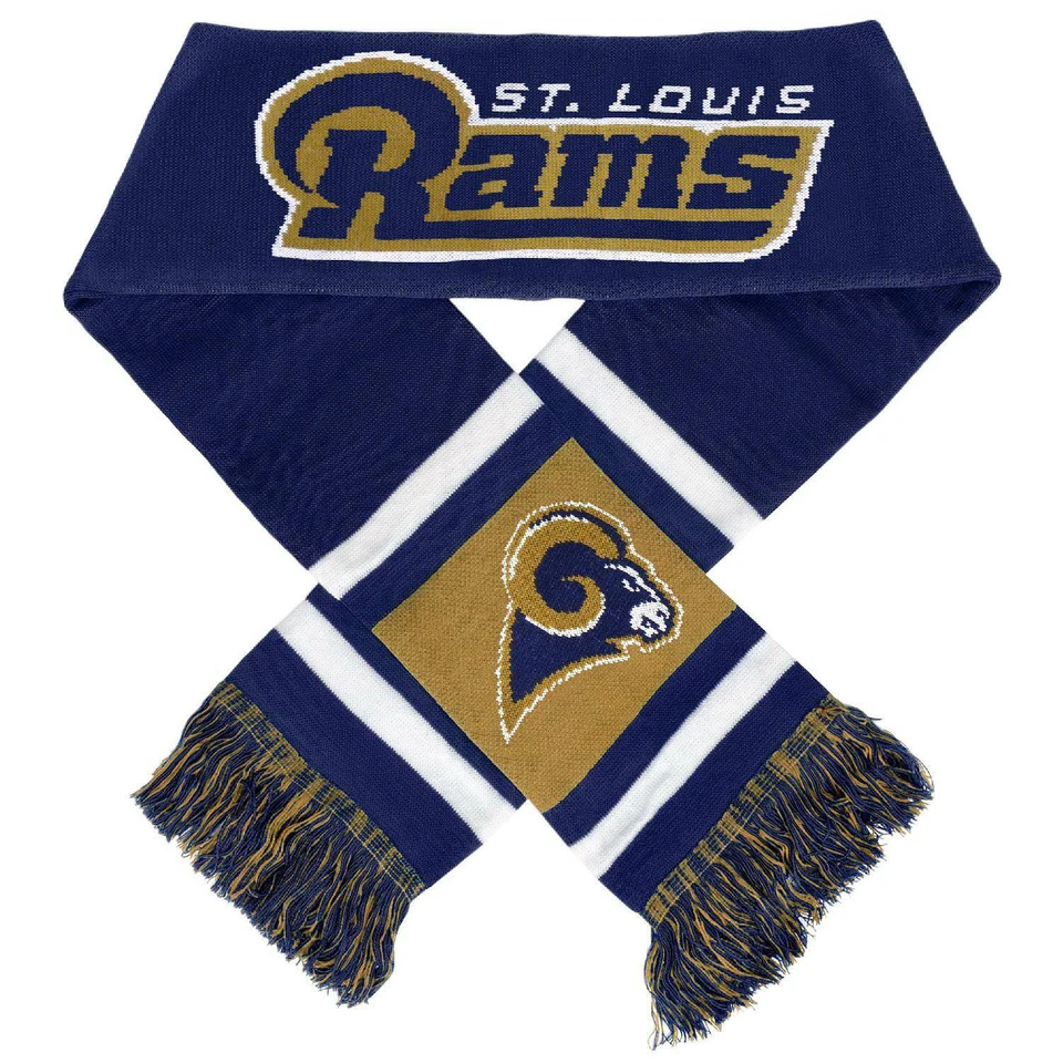 Bufanda a rayas del equipo NFL St. Louis Rams Foto 1 de 1